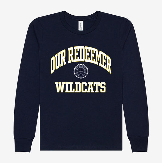 Collegiate Crest Long Sleeve Tee - While Supplies Last